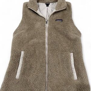 Patagonia Beige Sherpa Vest